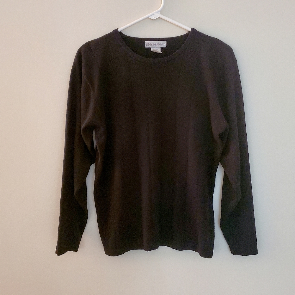 Dressbarn black sweater